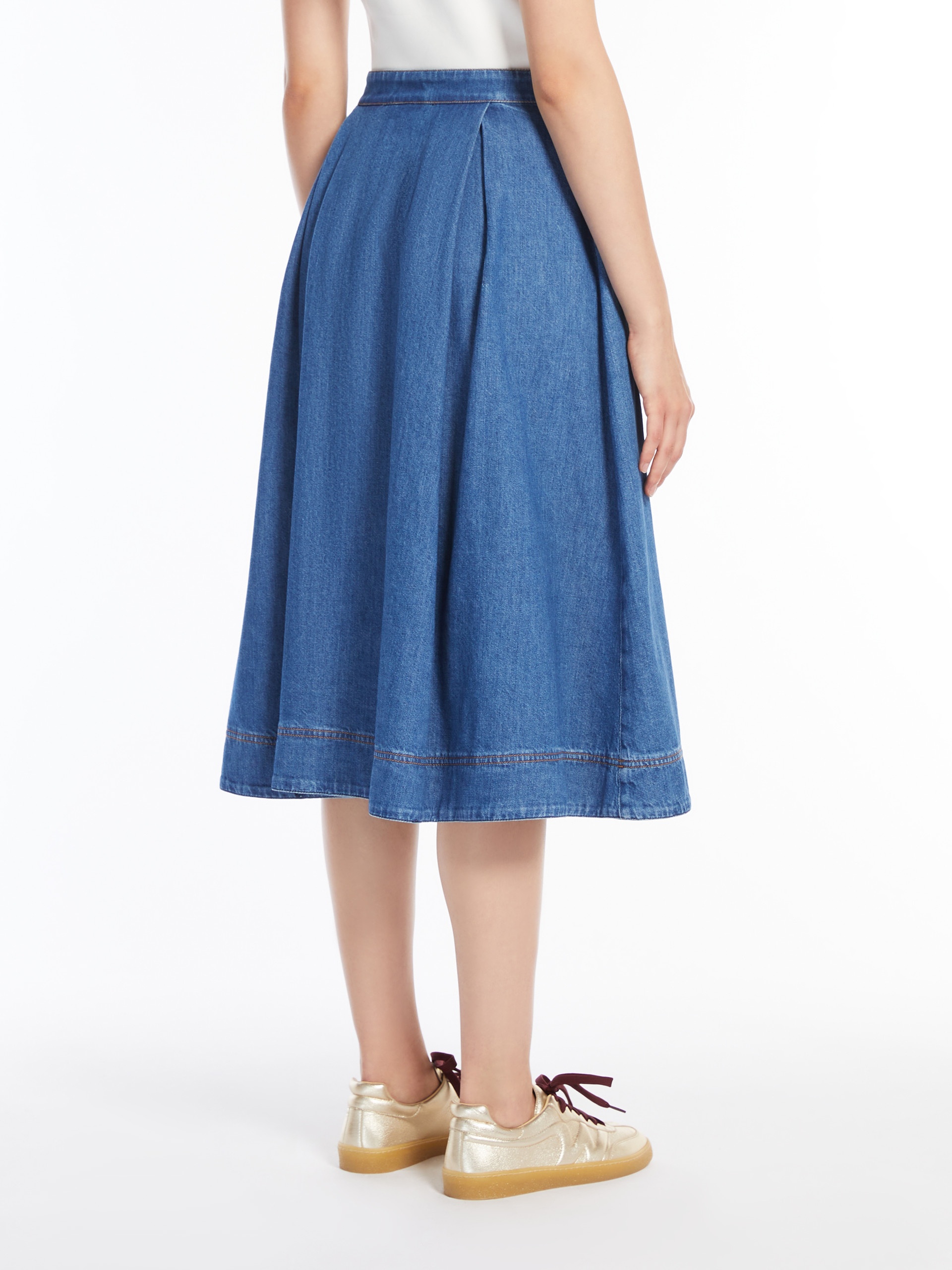 DRY Cotton denim skirt - 4