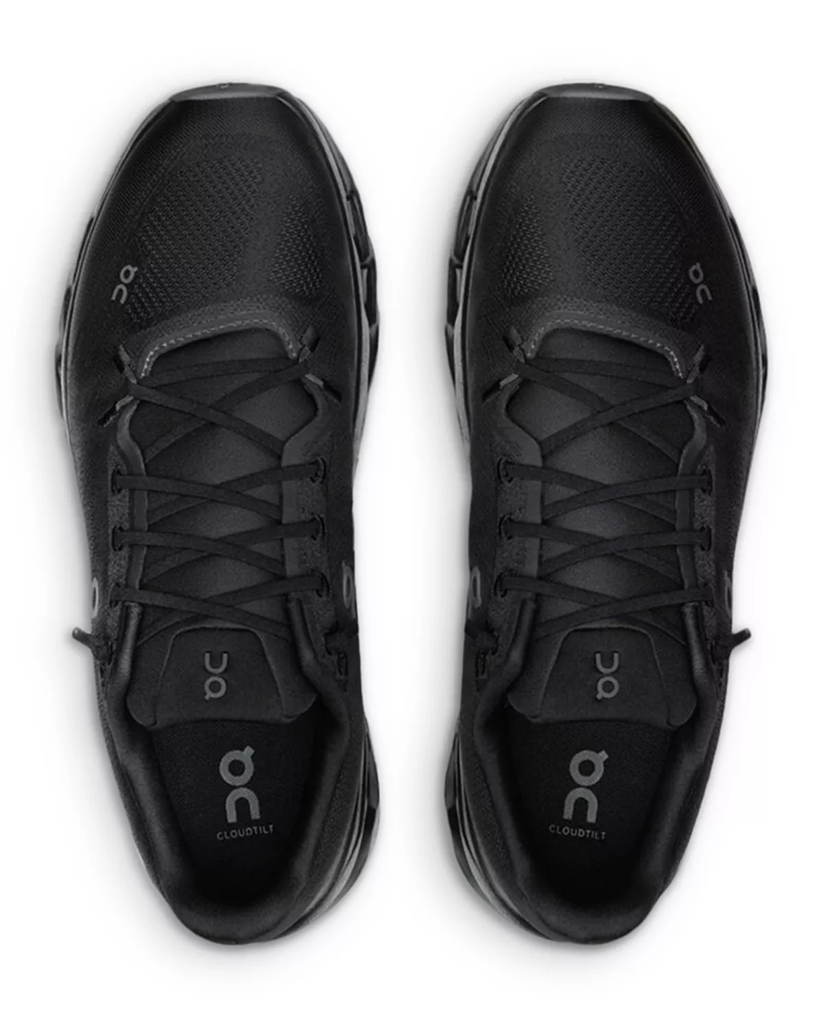 Men's Cloudtilt Sneakers in Black/Ivory - 2