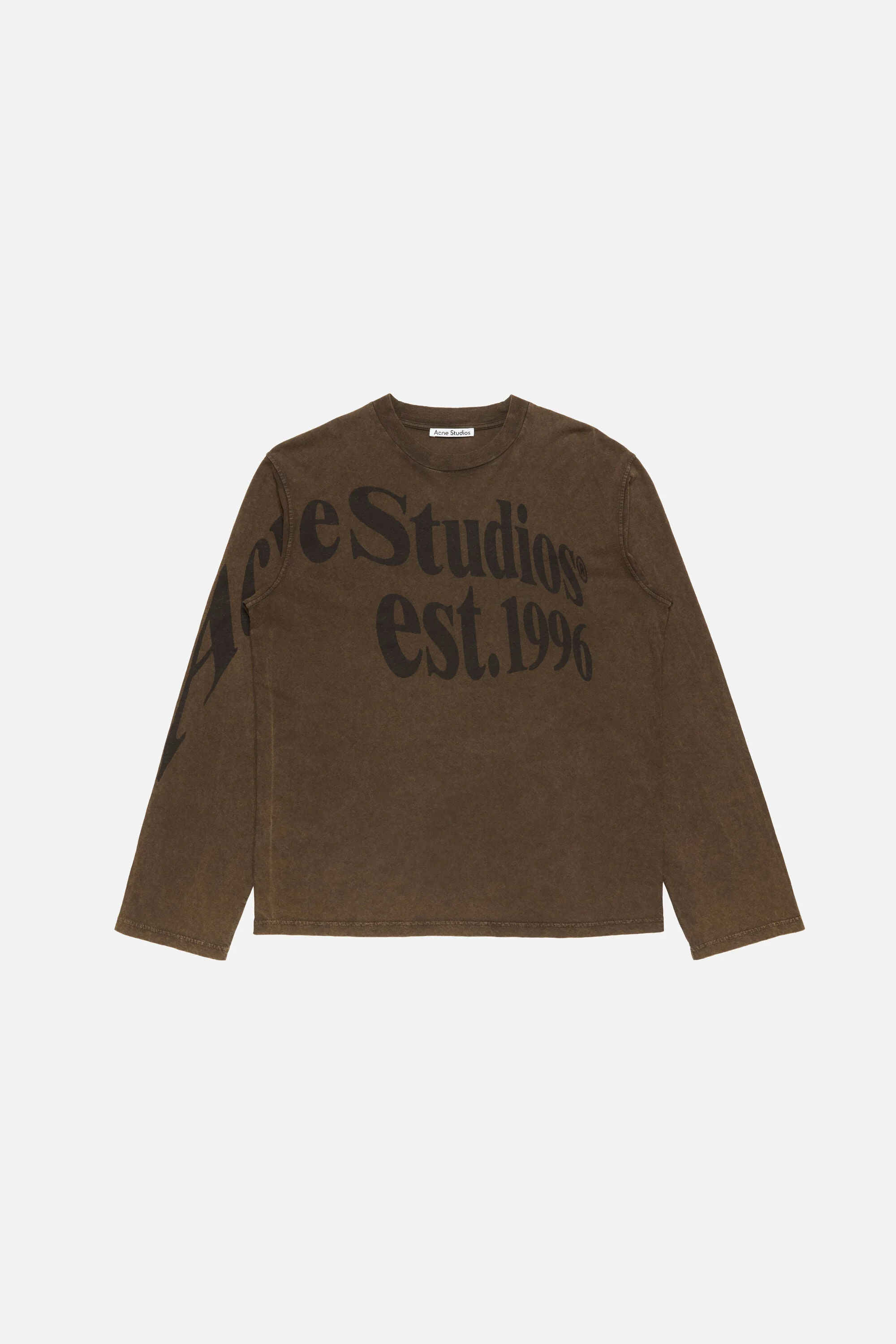 Projection logo t-shirt - Almond brown - 1