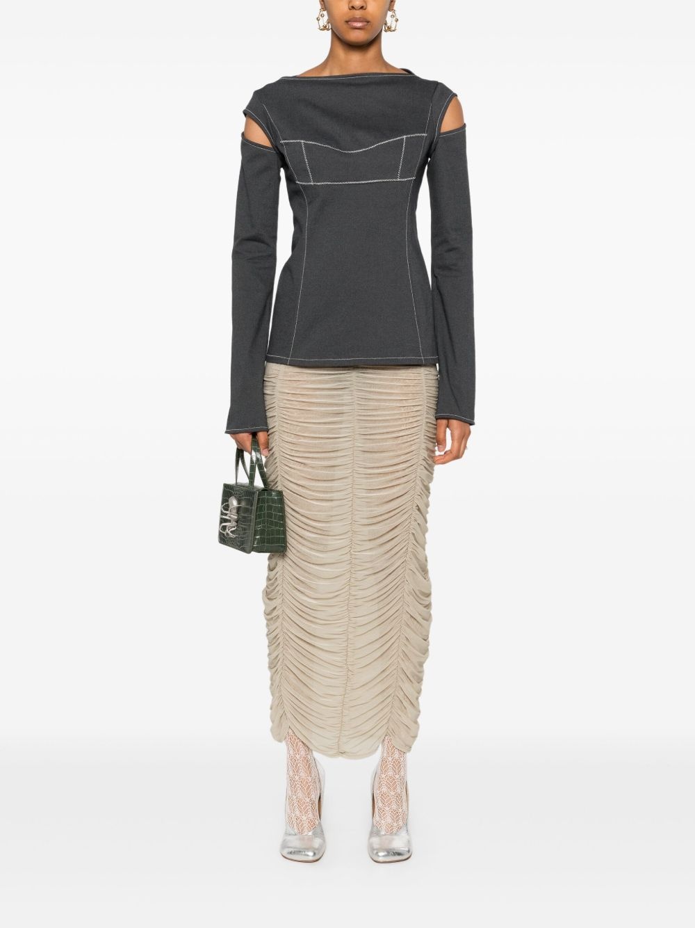 Parlour midi skirt - 2