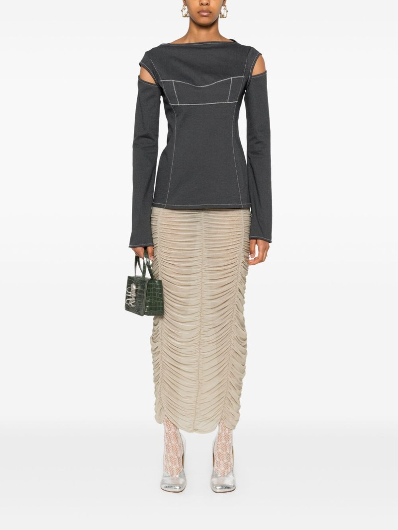 ELENA VELEZ Parlour midi skirt outlook