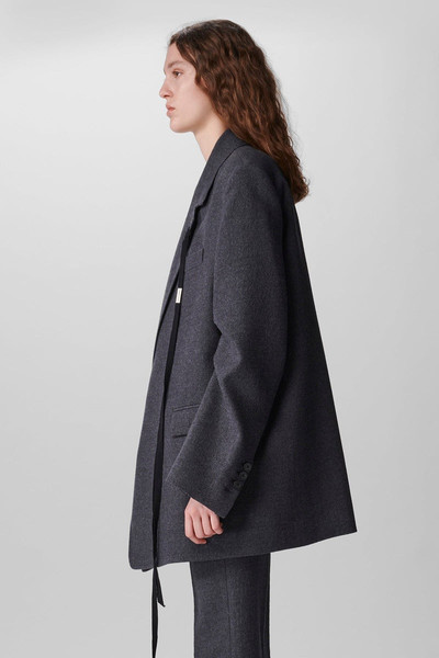 Ann Demeulemeester Agnes Slouchy Jacket Brushed Wool outlook