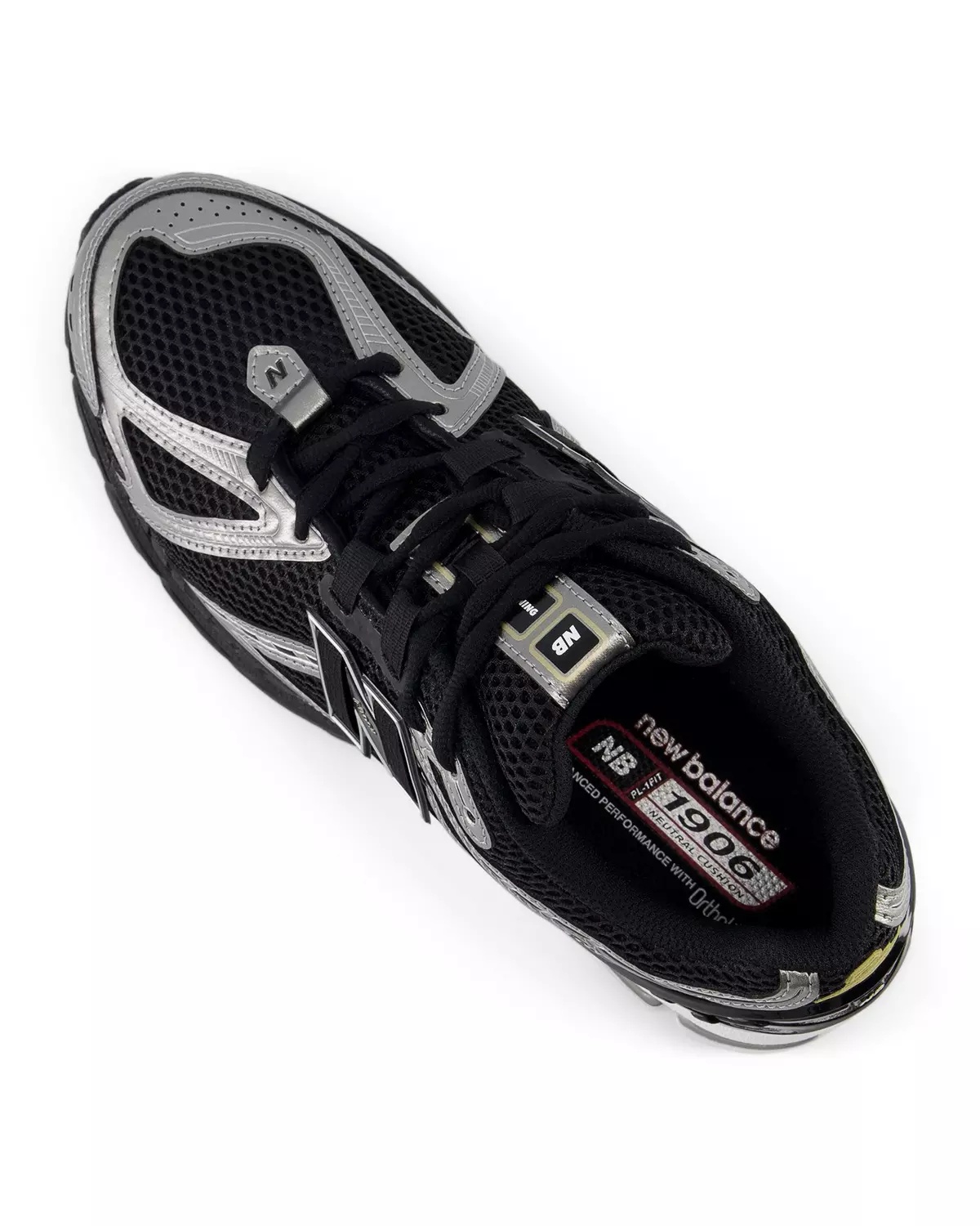 1906 "Black/Silver" Men's Shoe - 12