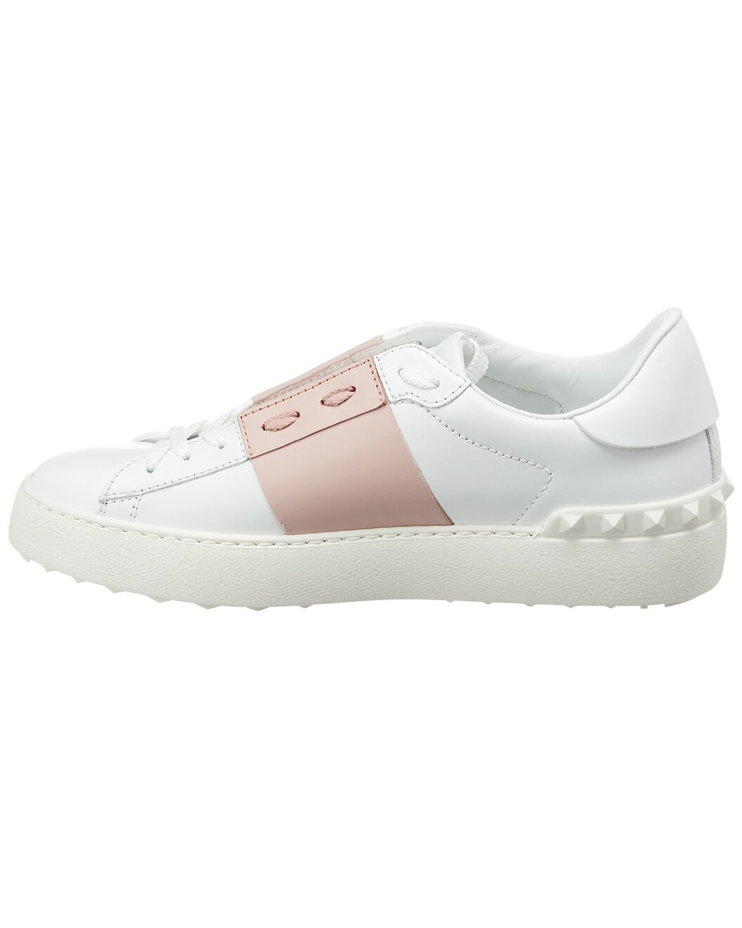 Valentino Rockstud Open Leather Sneaker - 2