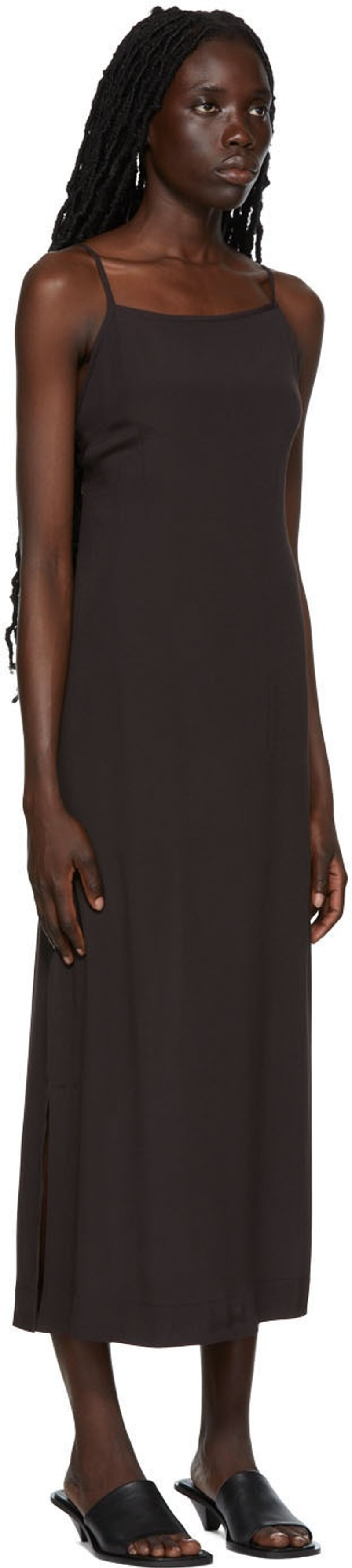 HAIGHT Black Viscose Cover Up outlook