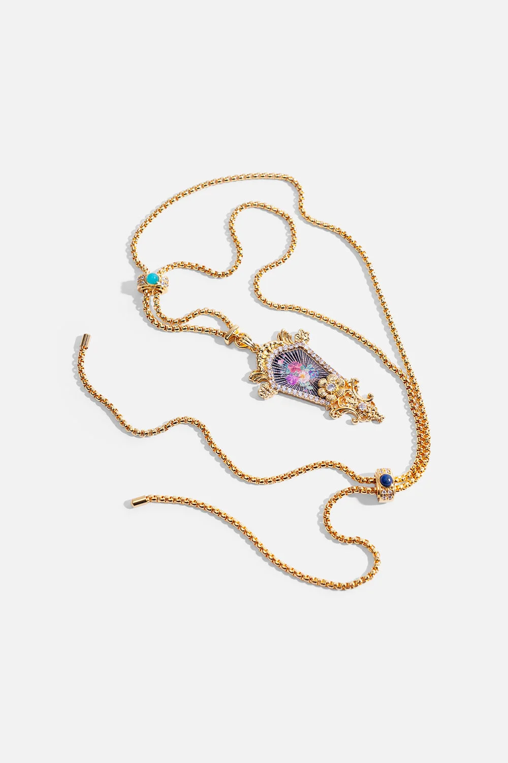 MY CAMEO ROMEO PENDANT NECKLACE GOLD - 1