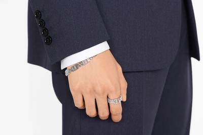 Dior DIOR AND SHAWN Chain Link Ring outlook