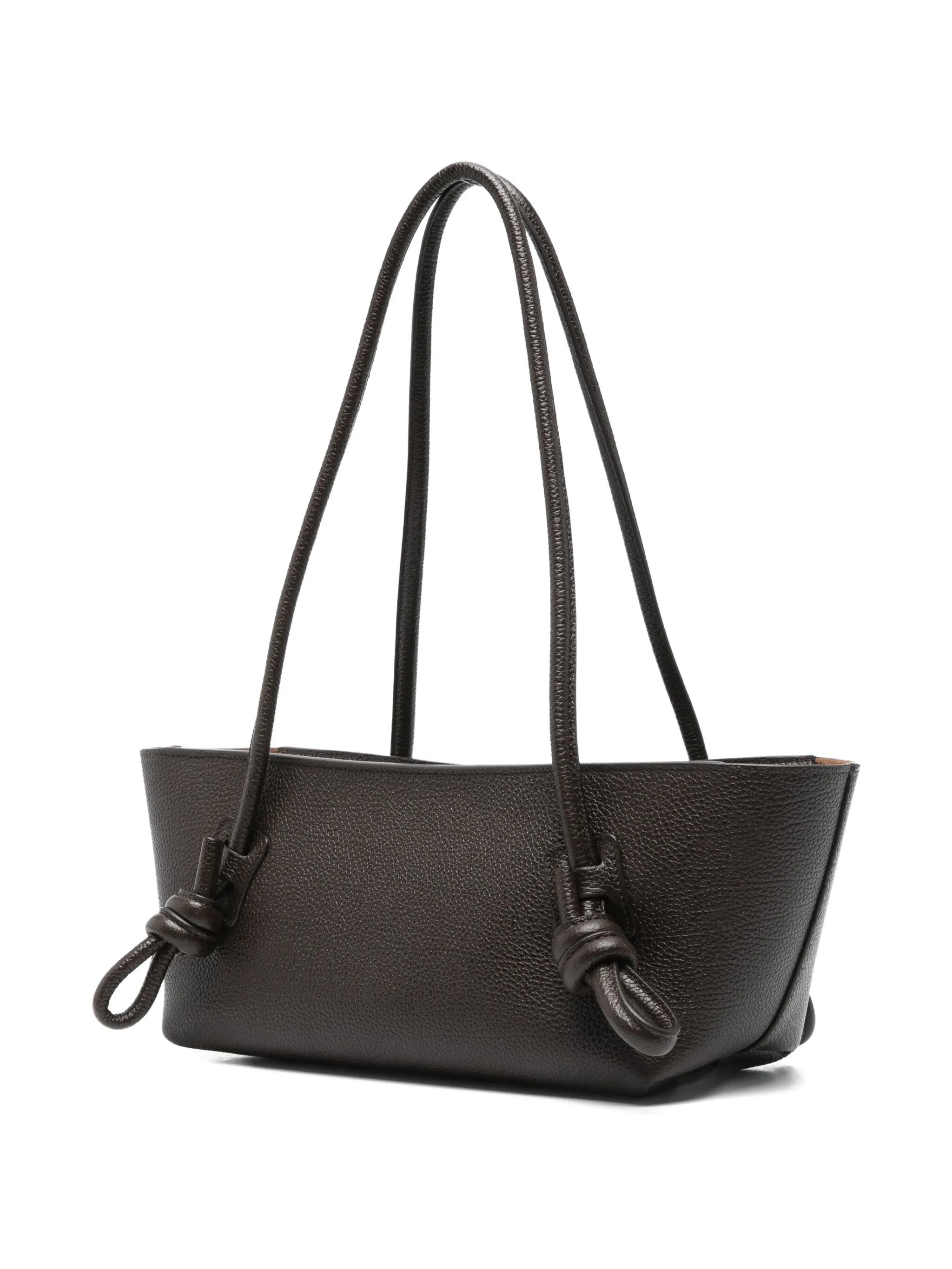 Hereu Fleca Knotted Leather Shoulder Bag - 2