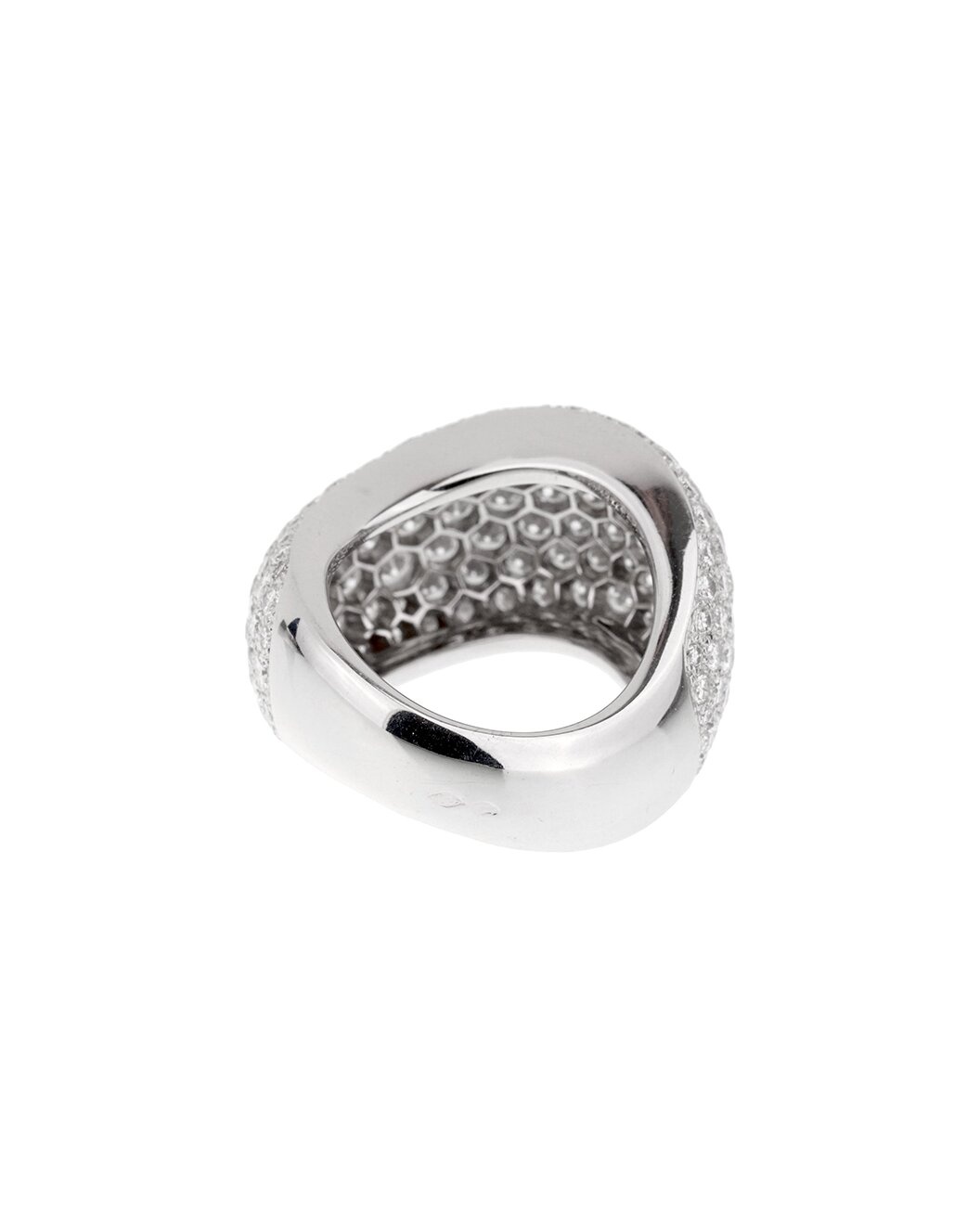 Cartier 18K 5.00 ct. tw. Diamond Cocktail Ring (Authentic Pre-Loved) - 3