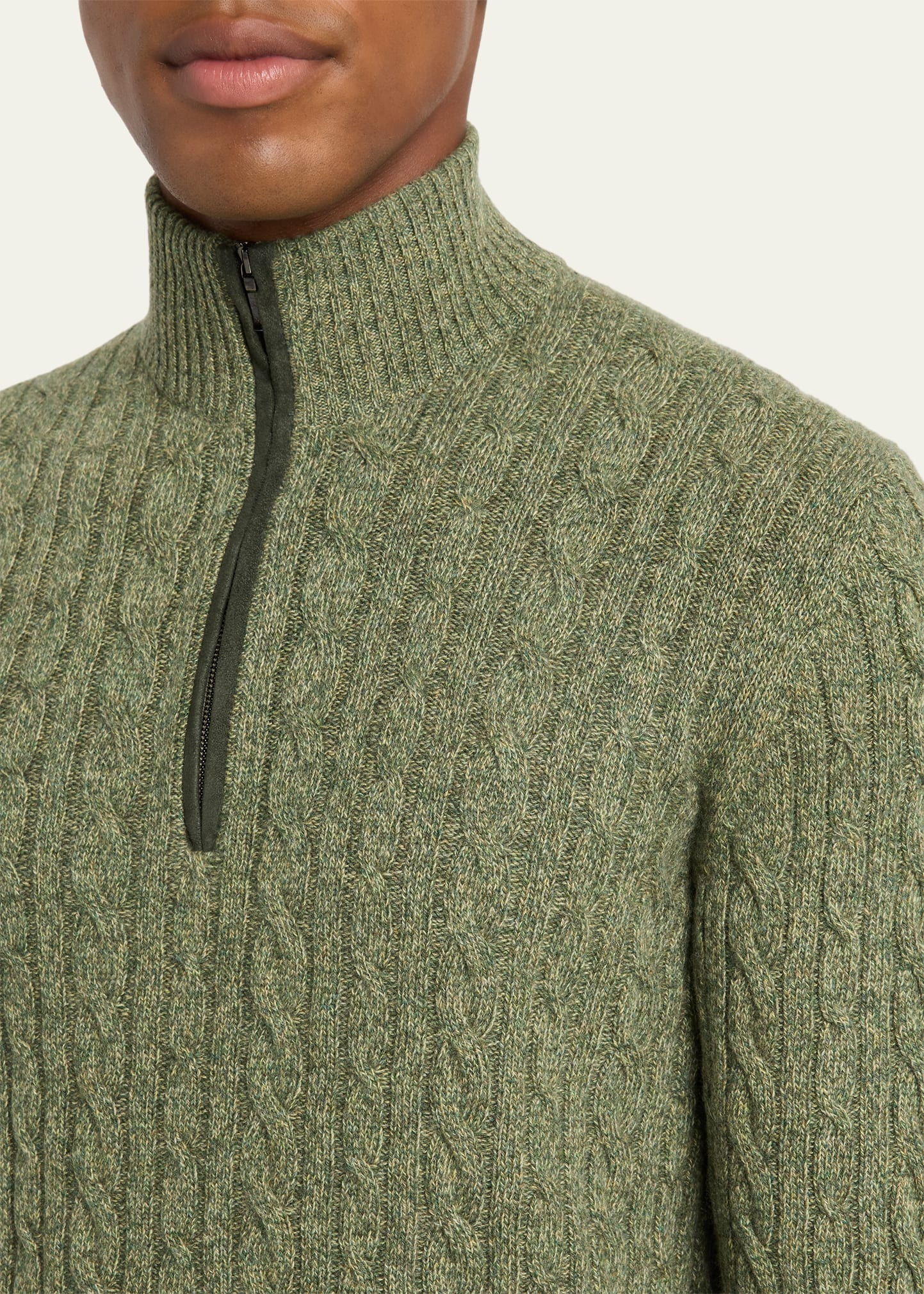Cashmere Cable-Knit Sweater - 5
