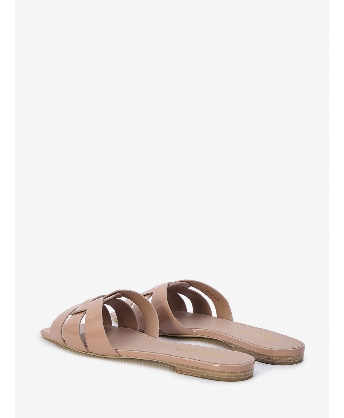 【Saint Laurent】NU PIEDS 05 VIT VER SOFT SL SA◆571952B8I00 Designer Saint Laurent Nu Pieds Sandals for Women - Up to 21