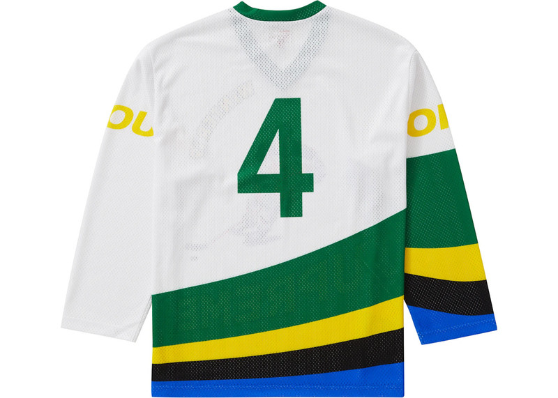Supreme Supreme Crossover Hockey Jersey White outlook