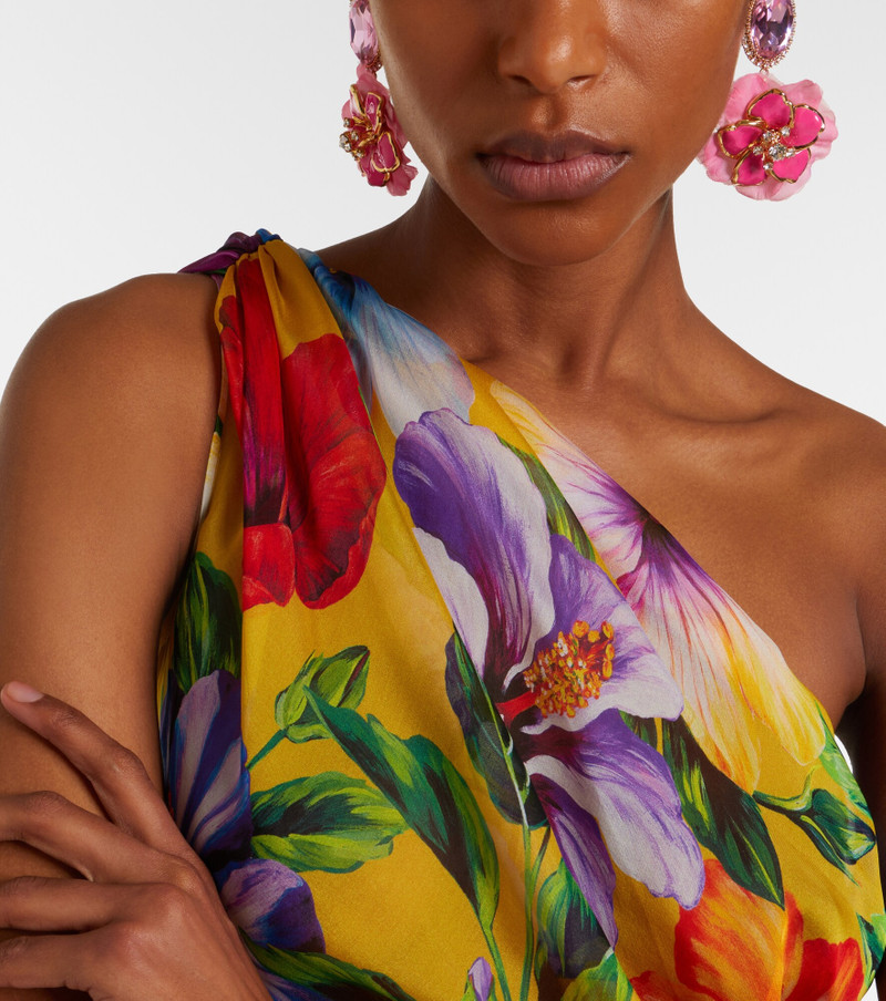 Embellished floral clip-on earrings 3