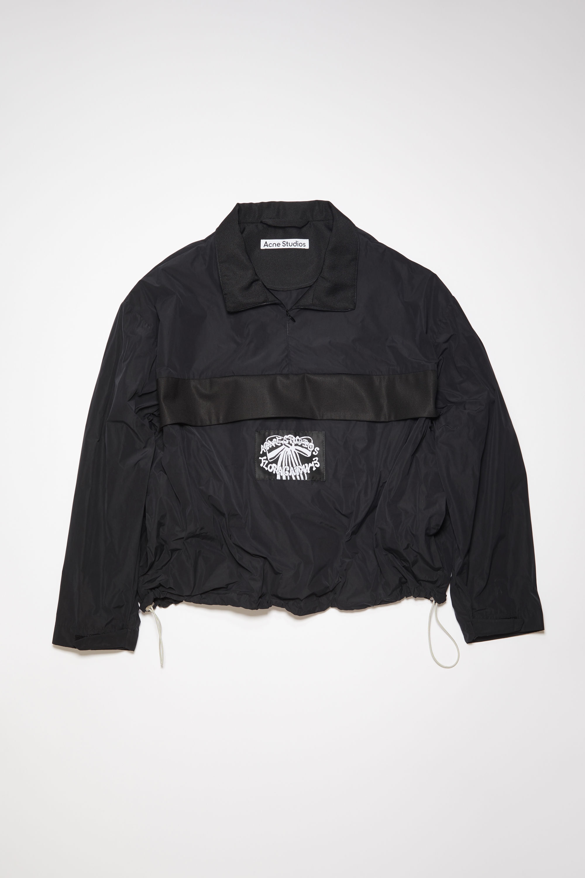 Zippered jacket - Black - 1