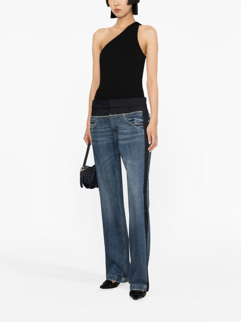 one-shoulder tank top - 2