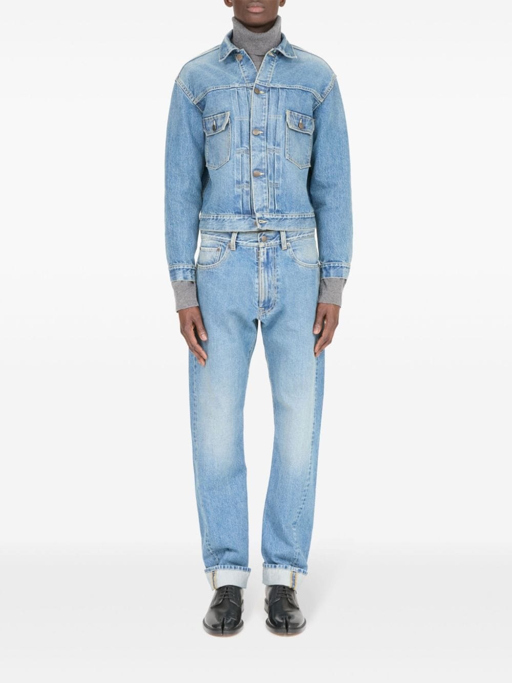 four-stitch denim jacket - 2