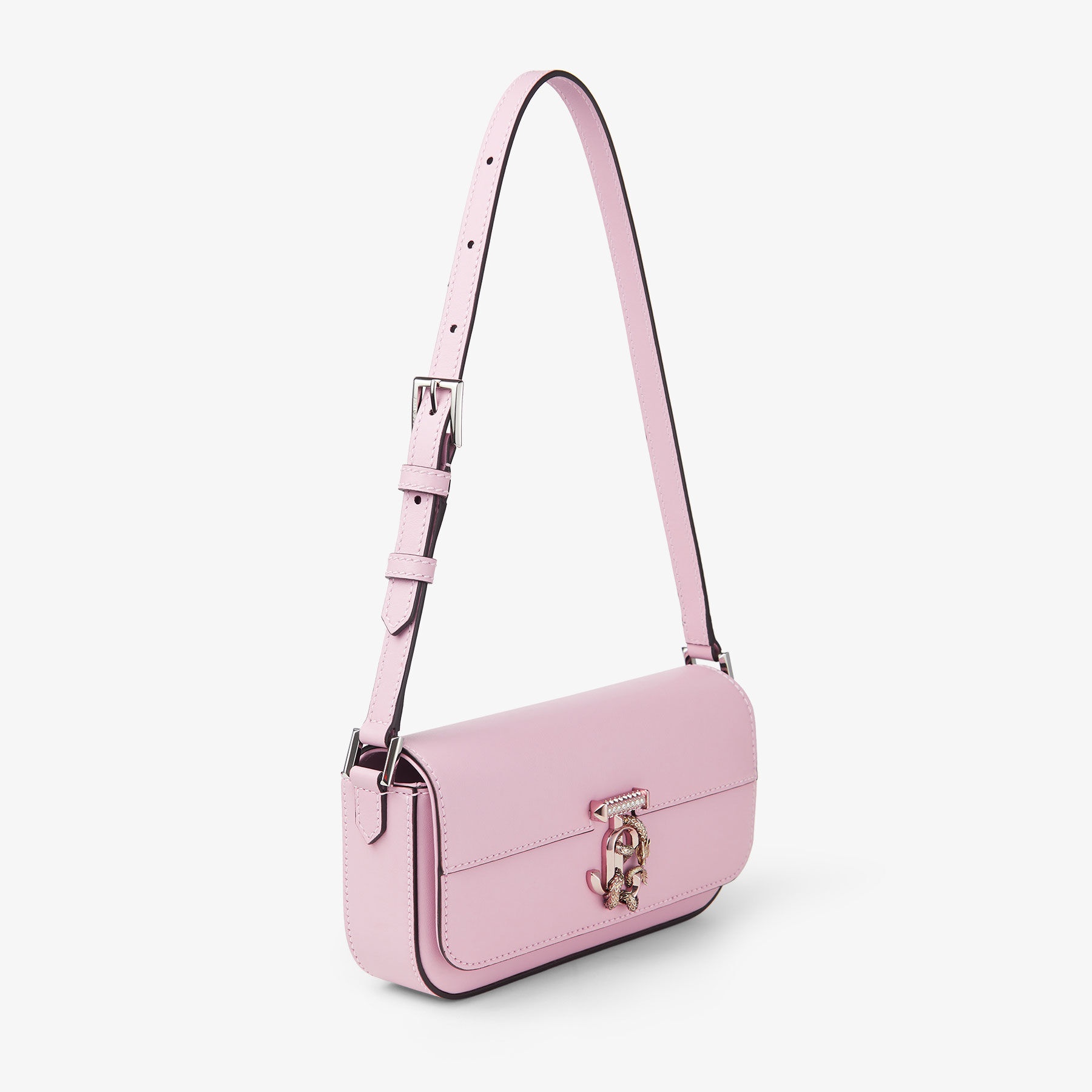 Avenue Mini Shoulder
Rose Leather Mini Shoulder Bag with Dragon - 5