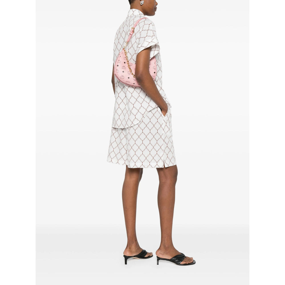 Mcm Pink Tote Bags Women - 5