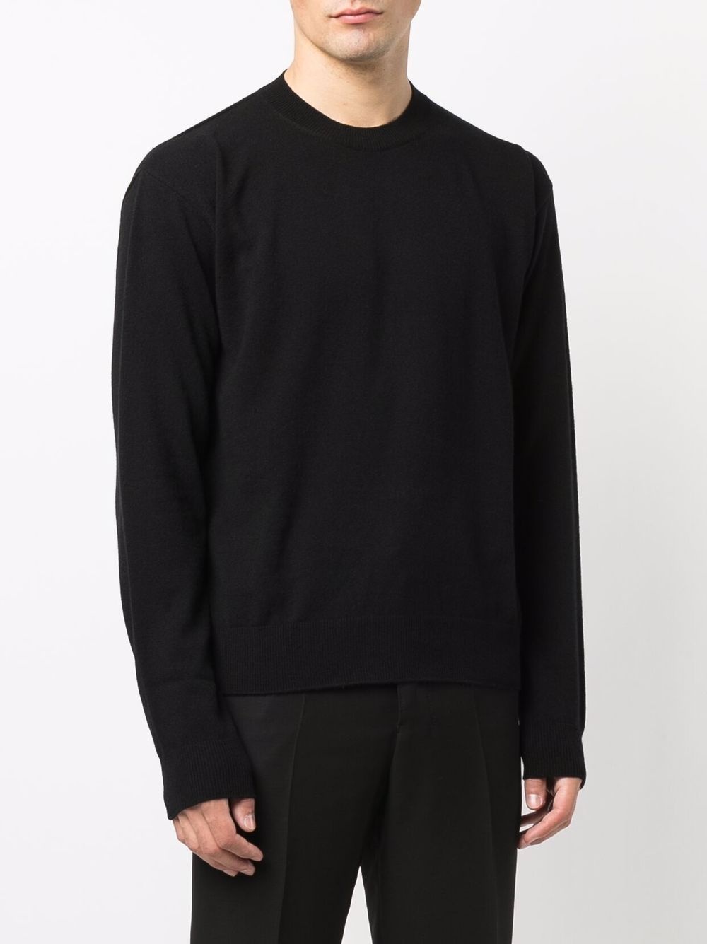 crew-neck cashmere jumper - 3