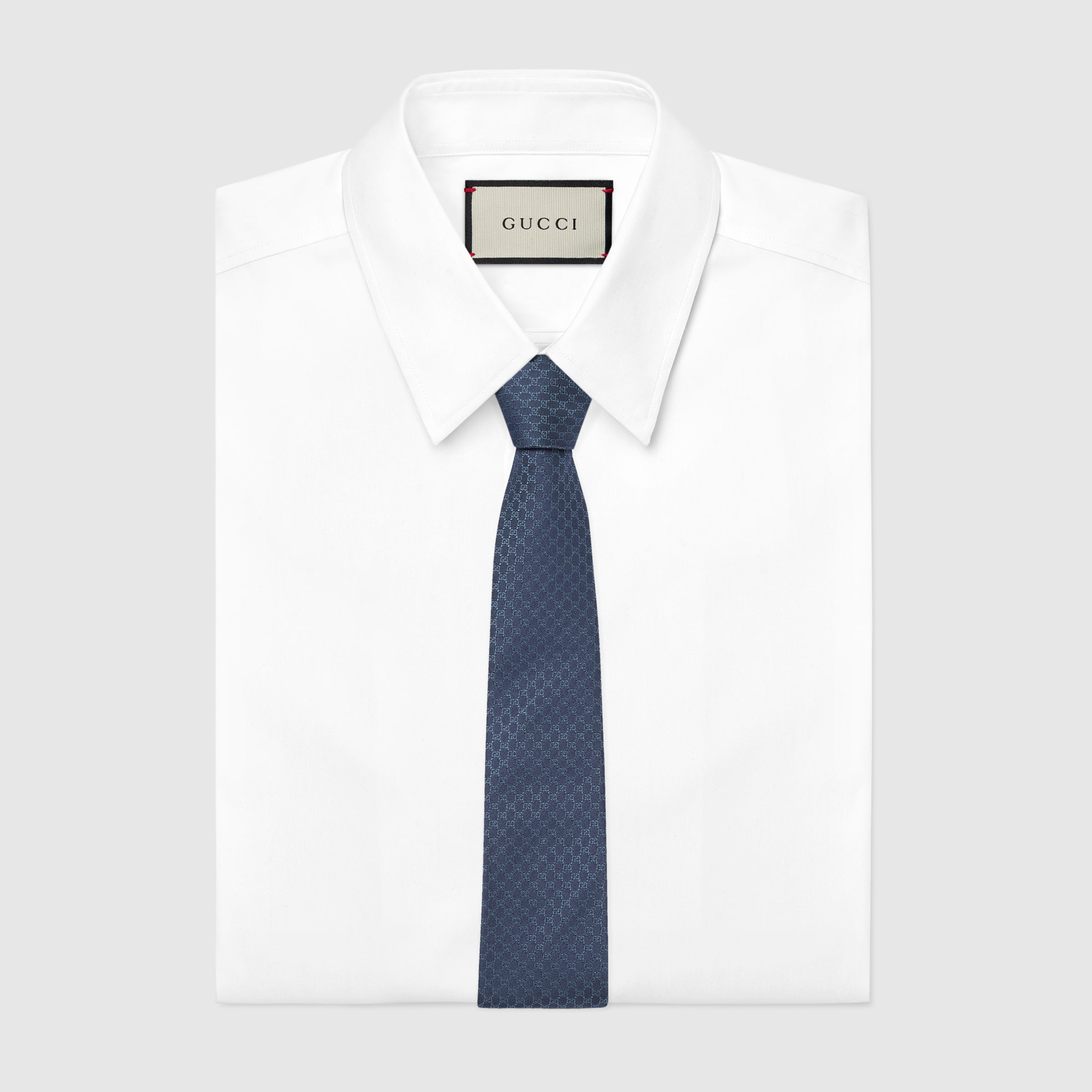GG silk jacquard tie - 2