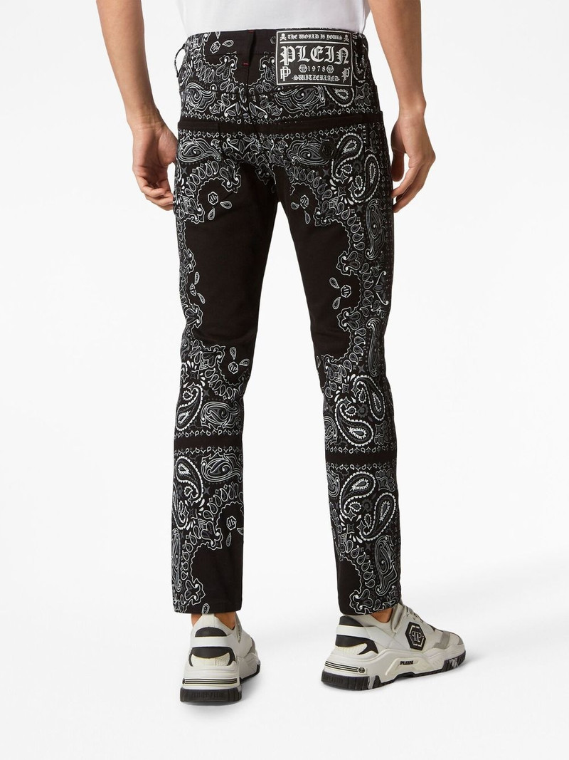 logo-patch skinny jeans 4