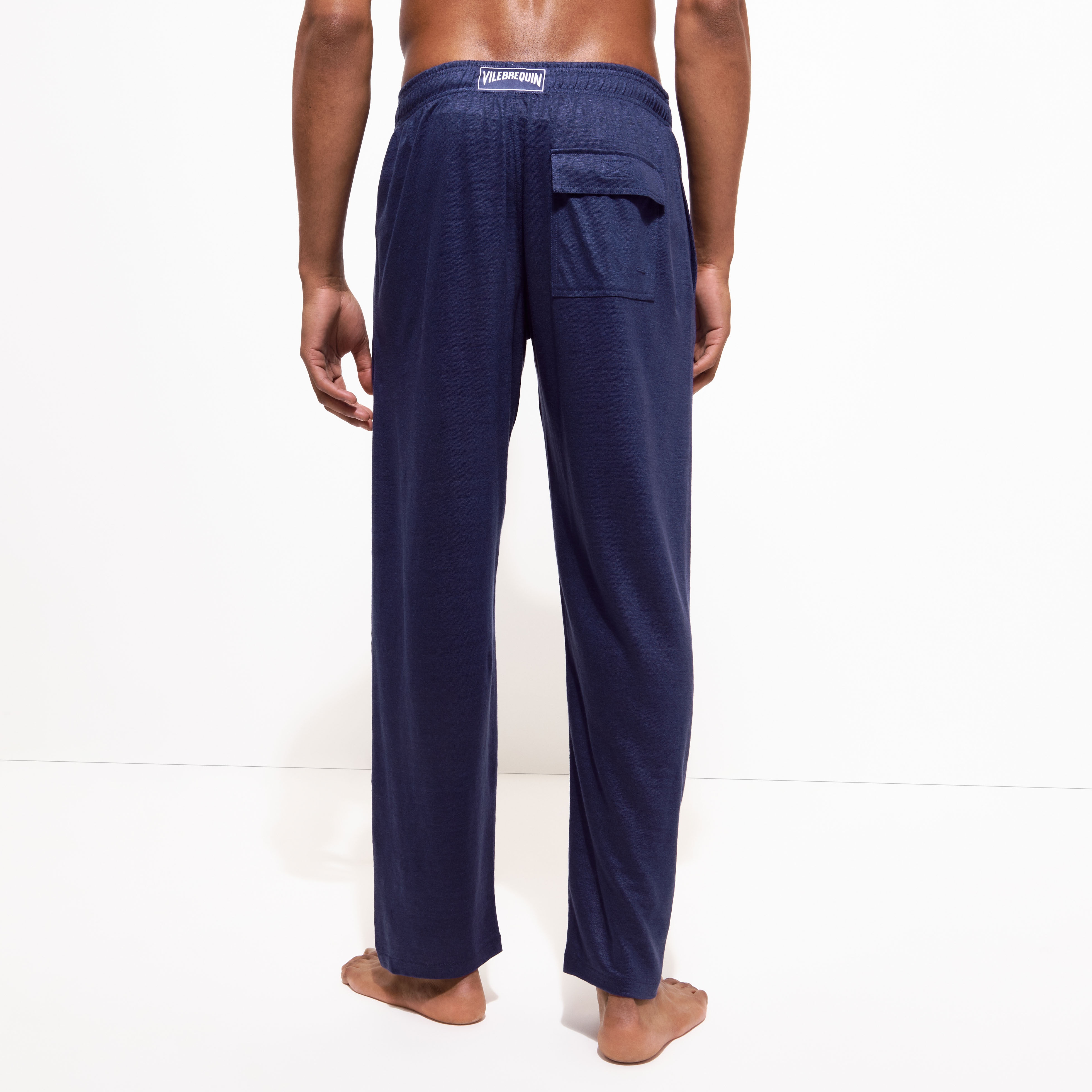 Unisex Linen Pants Solid - 4