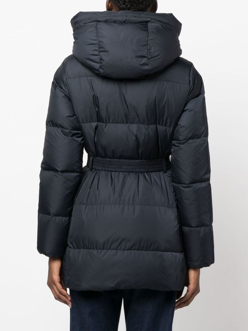 belted quilted coat - 5