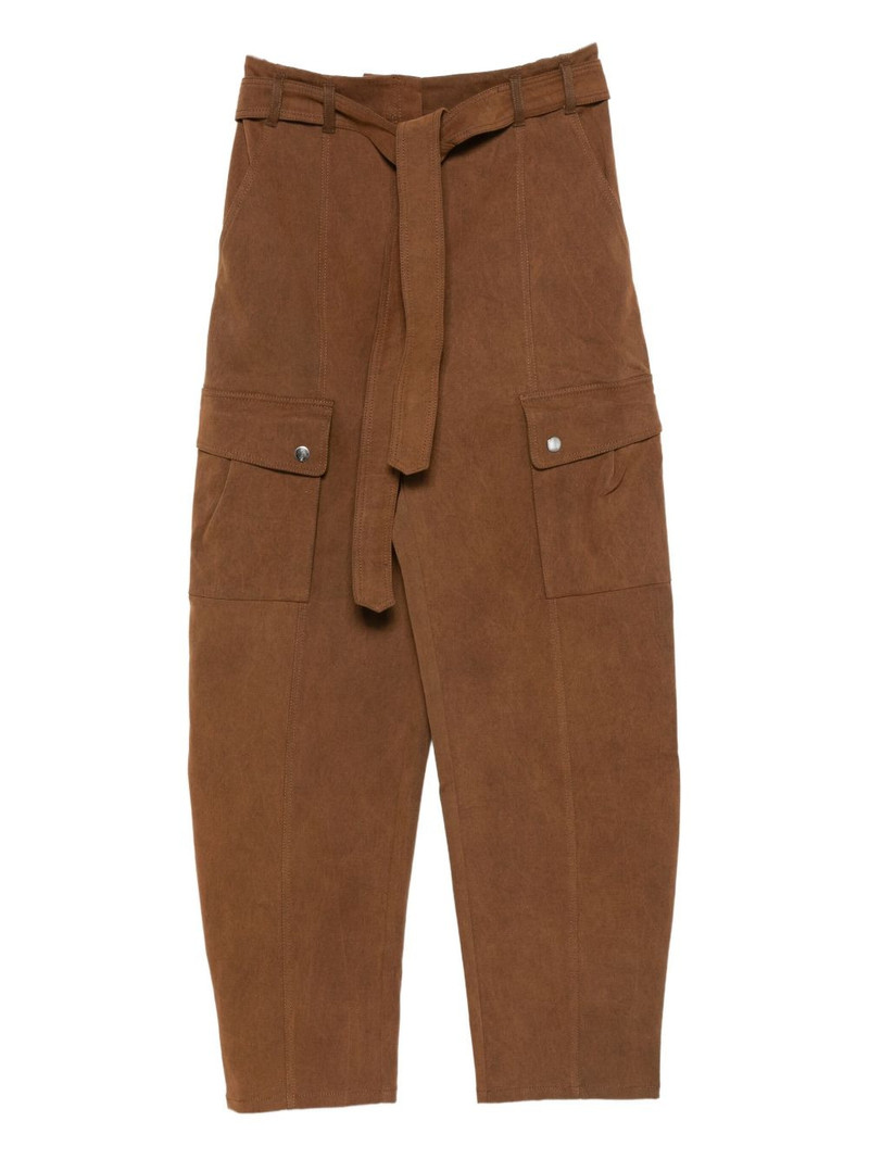 belted cargo trousers 1