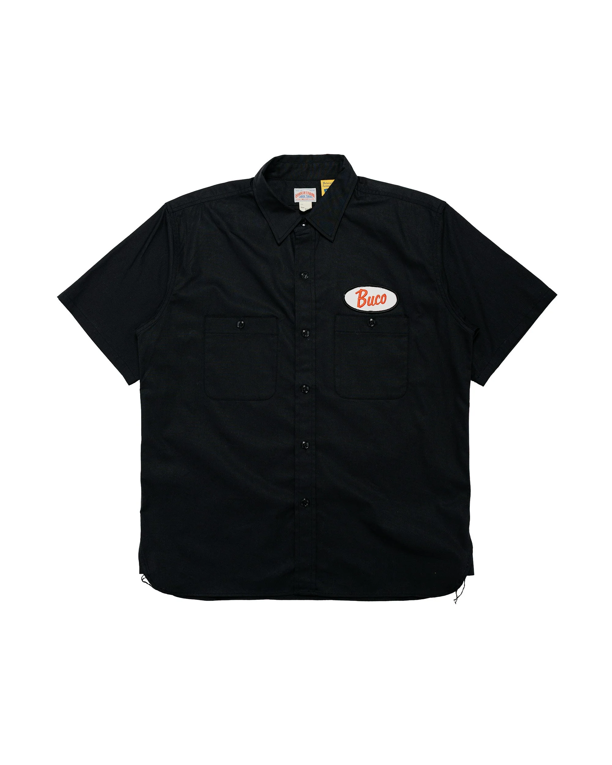 BS26001 Buco Workshirt S/S / Look At How Buco Did It! Black - 1