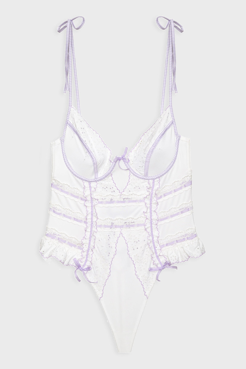 Daisy Eyelet Bodysuit 1