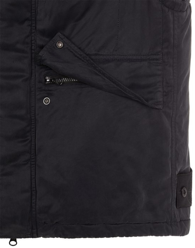 G04F2 STONE ISLAND GHOST PIECE_CUPRO RASO WITH PRIMALOFT®-TC BLACK 5