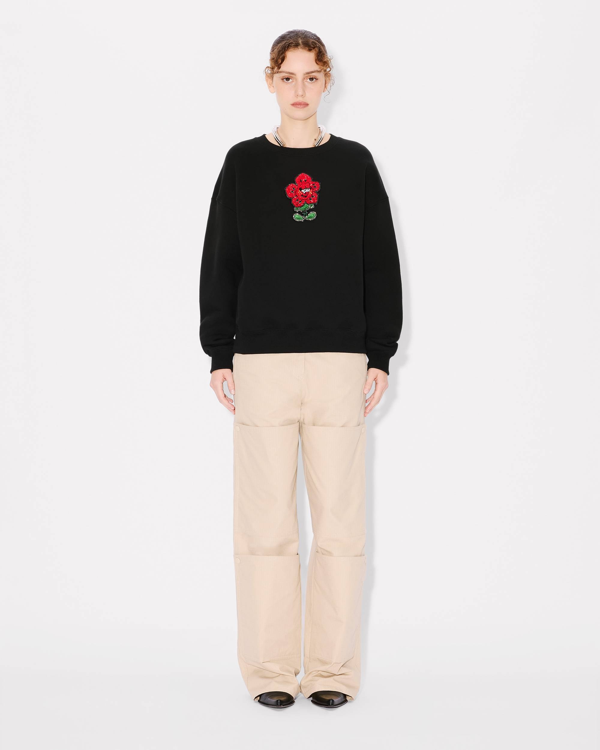 'KENZO by Verdy' embroidered oversized sweatshirt in cotton - 5