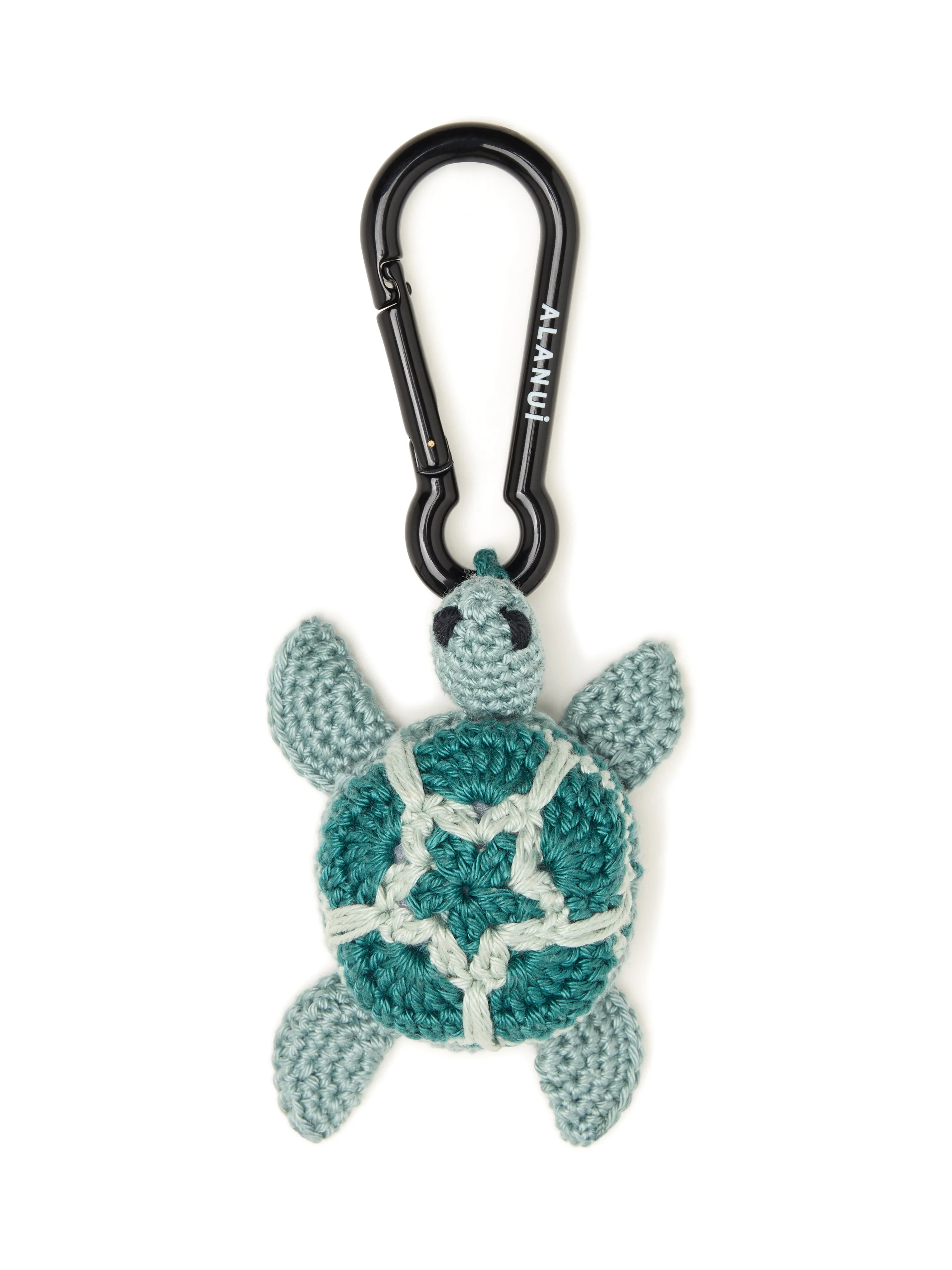 Handmade Turtle Crochet Key Holder - 1