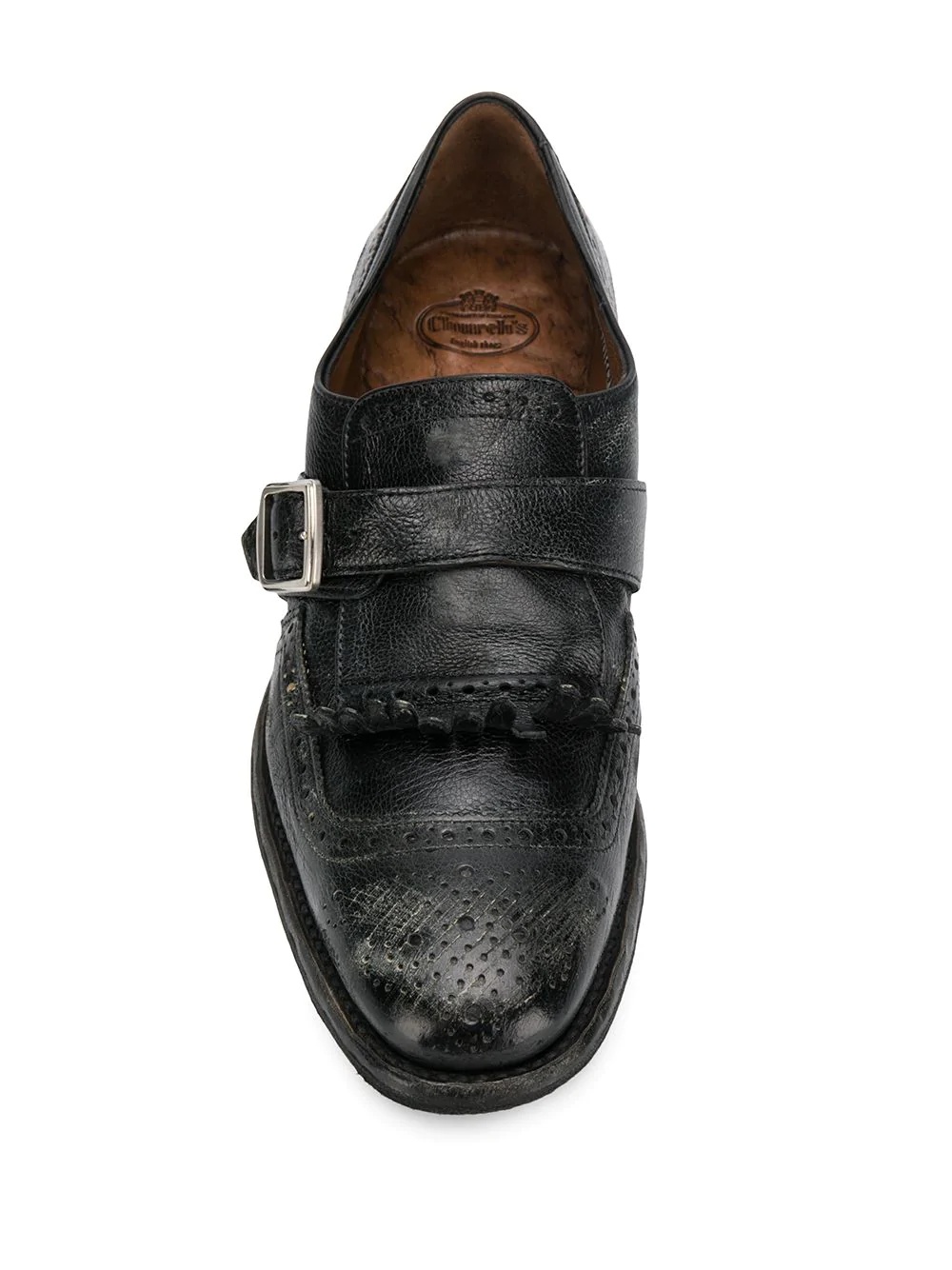 Shanghai brogue monk shoes - 4