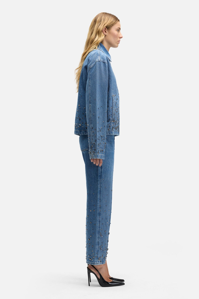 EMBELLISHED WORKWEAR DENIM JACKET 6