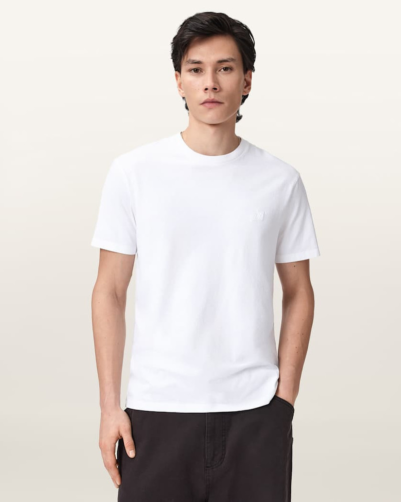 ALLSAINTS CIPHER EMBROIDERED CREW NECK T-SHIRT outlook