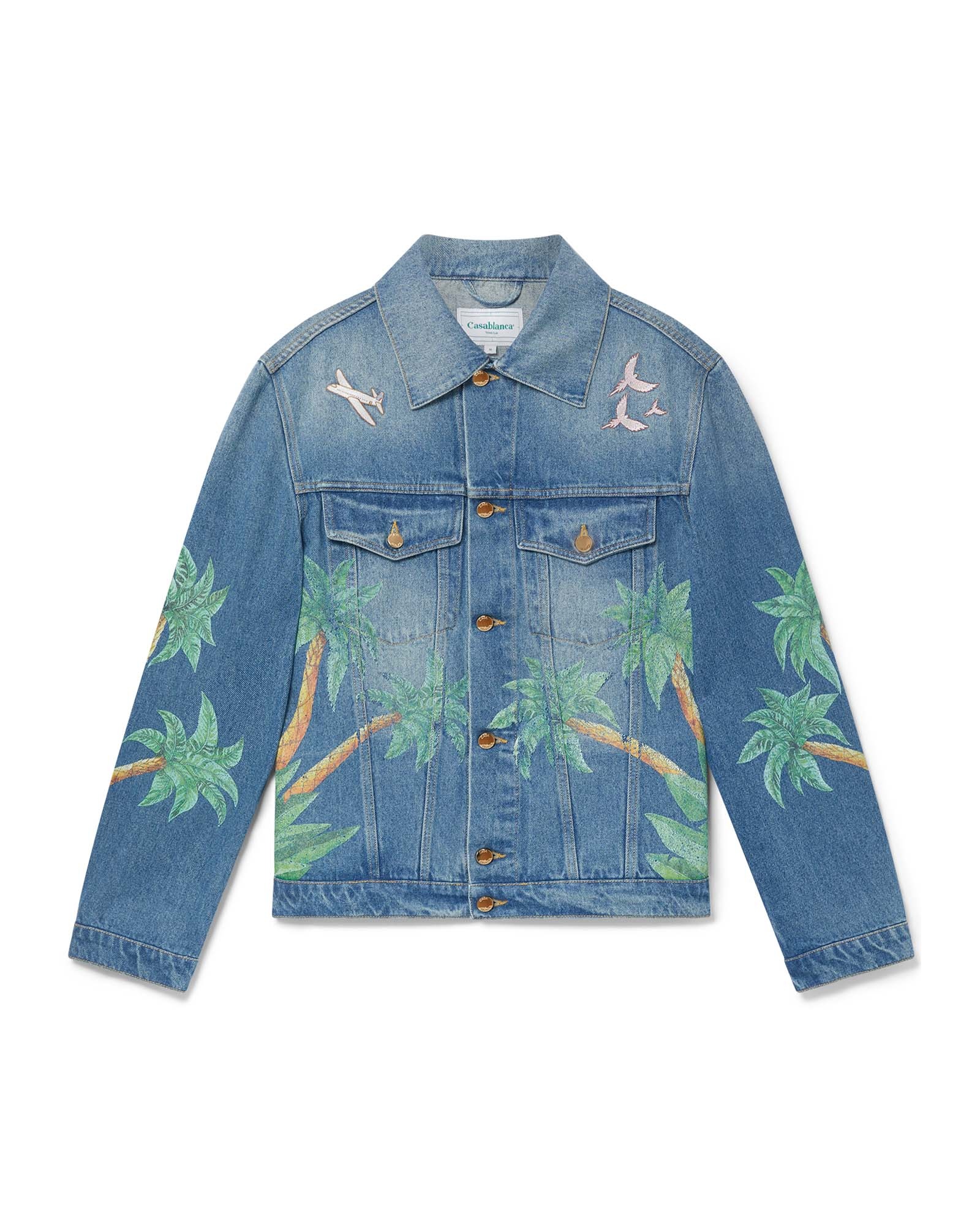 Casablanca Tennis Club Denim Jacket - 1