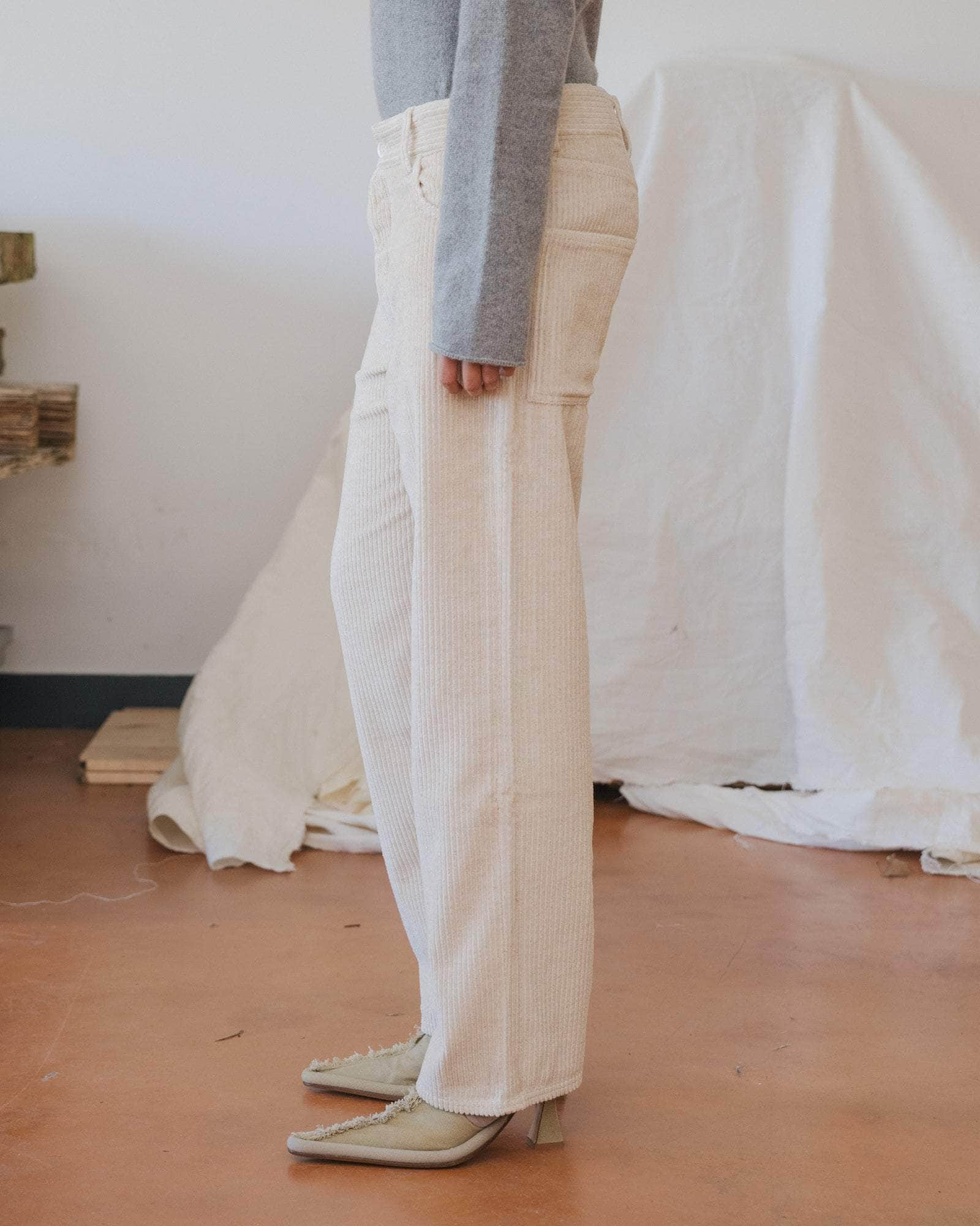 Indre Pants - Cotton Linen Corduroy - 3