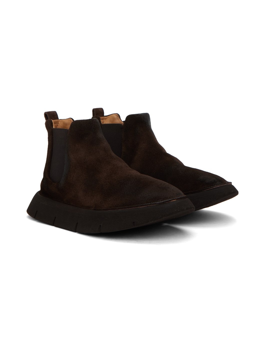 Brown Intagliata Boots - 4