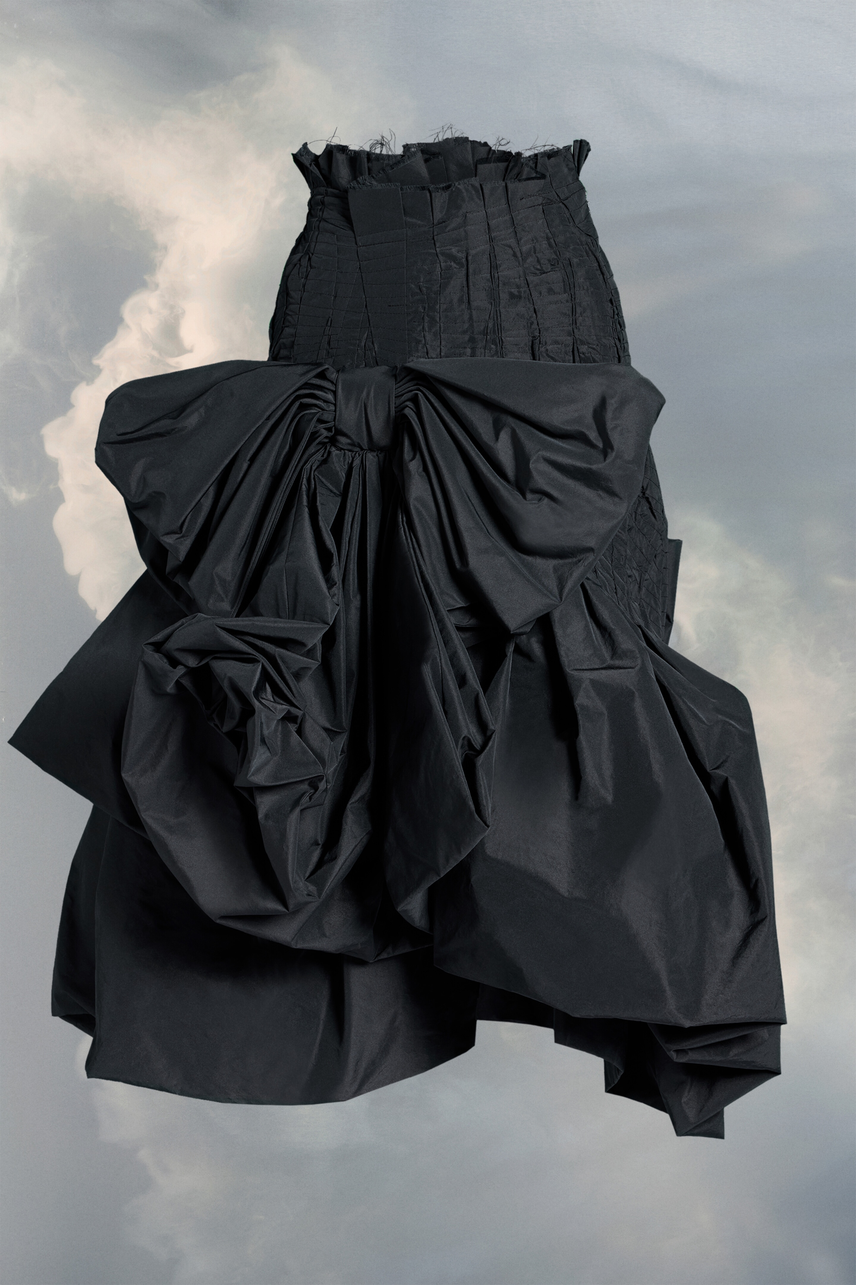 Bow voluminous skirt - 1