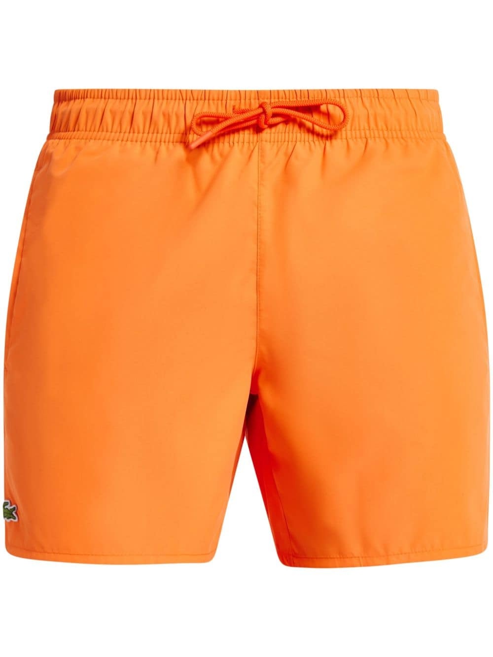 logo-patch swimming shorts - 1