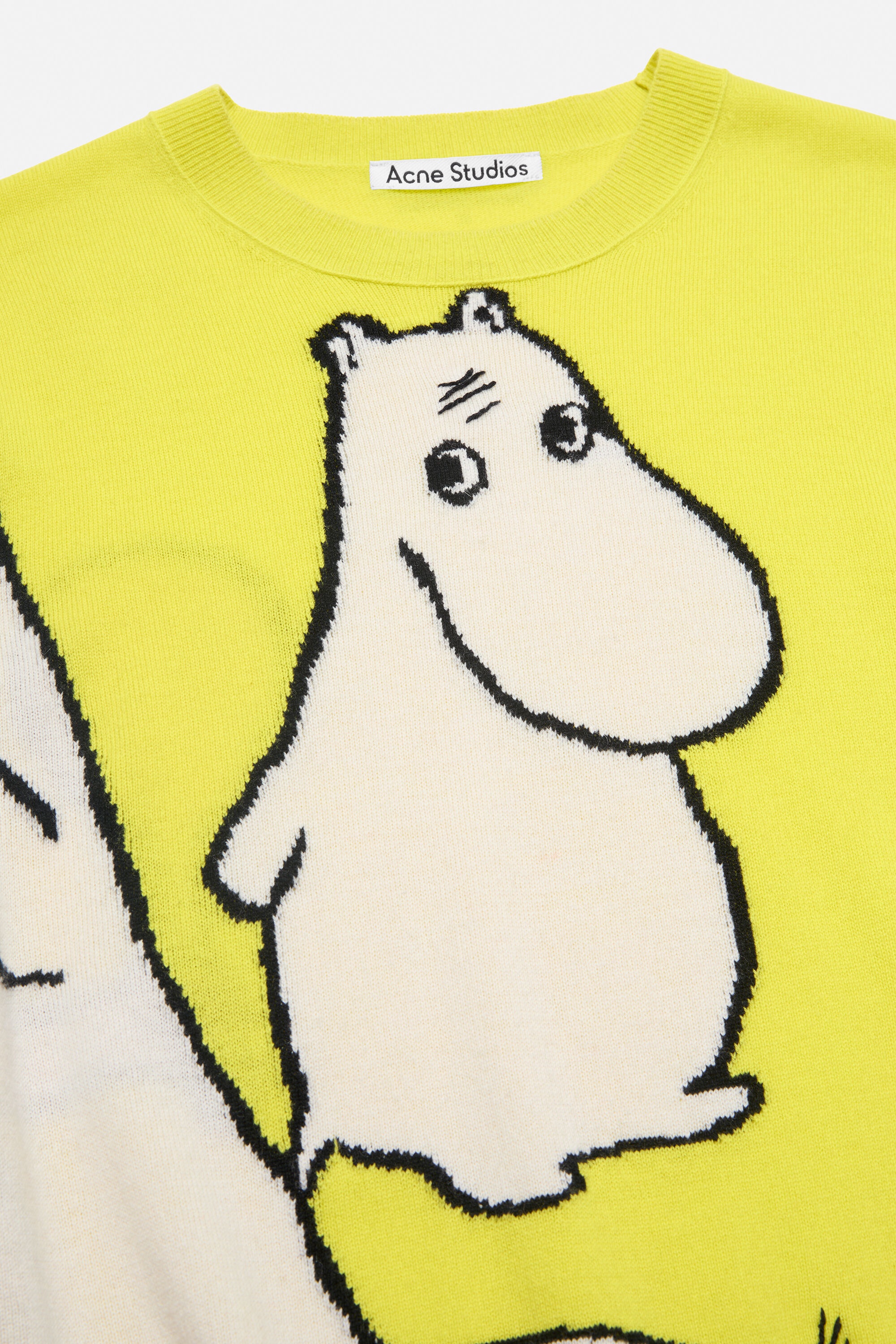 Jumper Acne Studios x Moomin - Neon yellow - 5