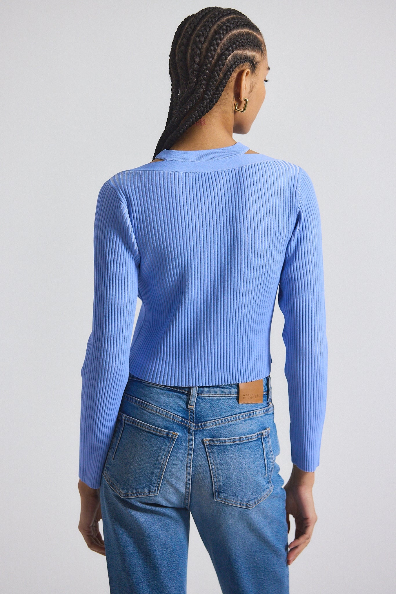 LONNIE VISCOSE KNIT LAYERED CARDIGAN - 4