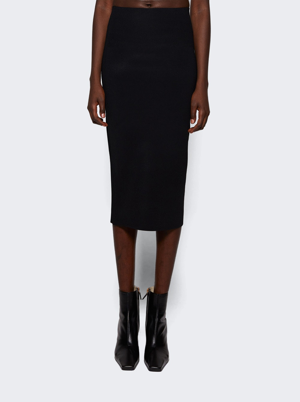 Fitted Skirt Black - 3