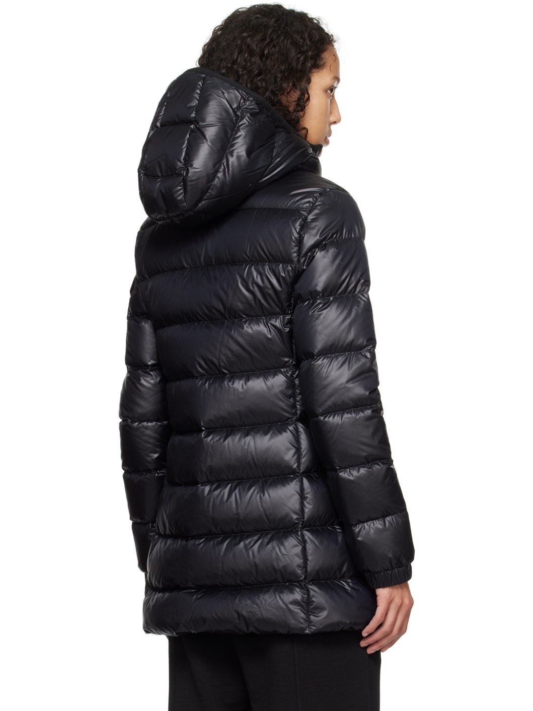 Black Glements Down Jacket - 3