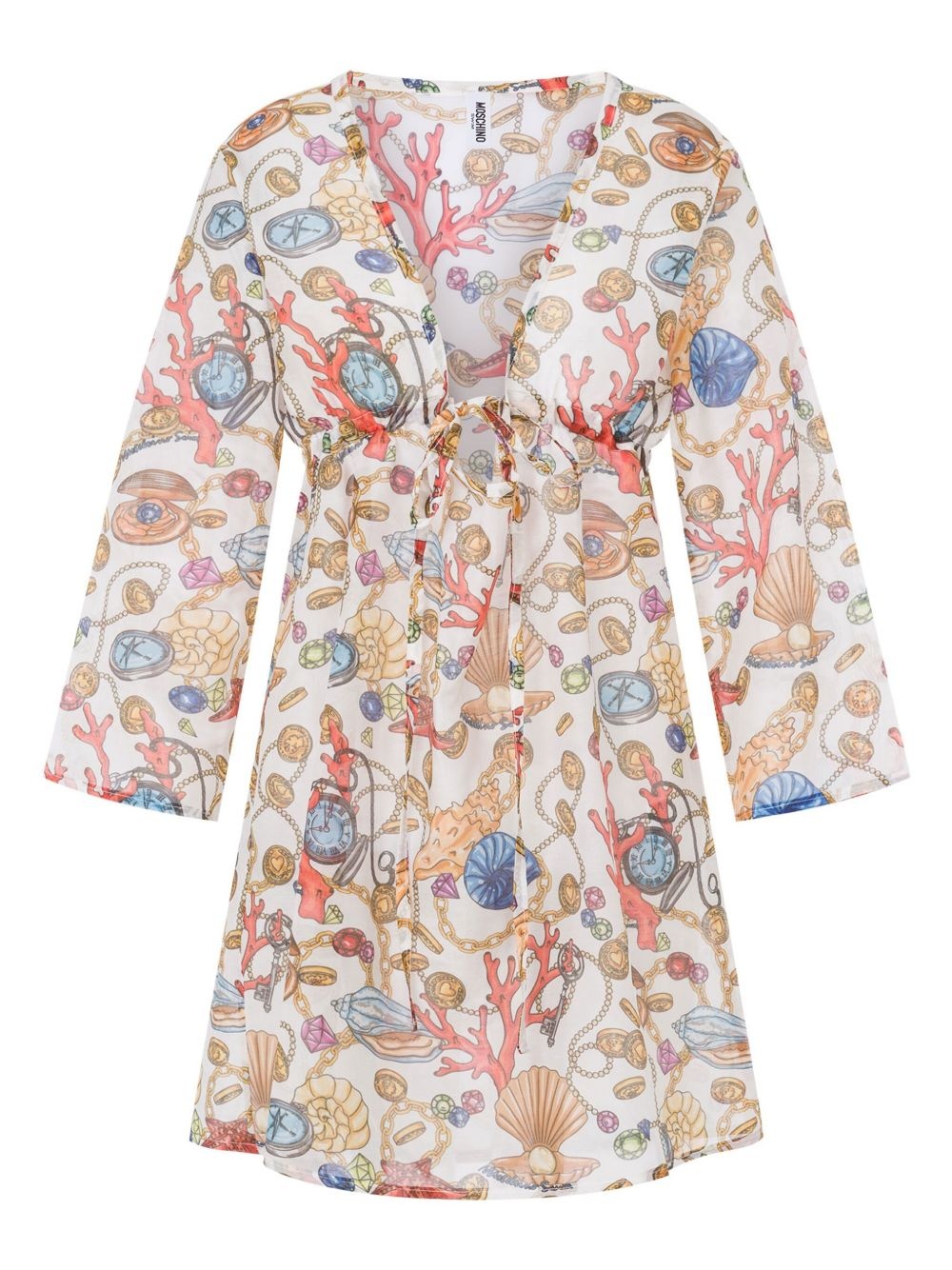 printed cover-up - 1