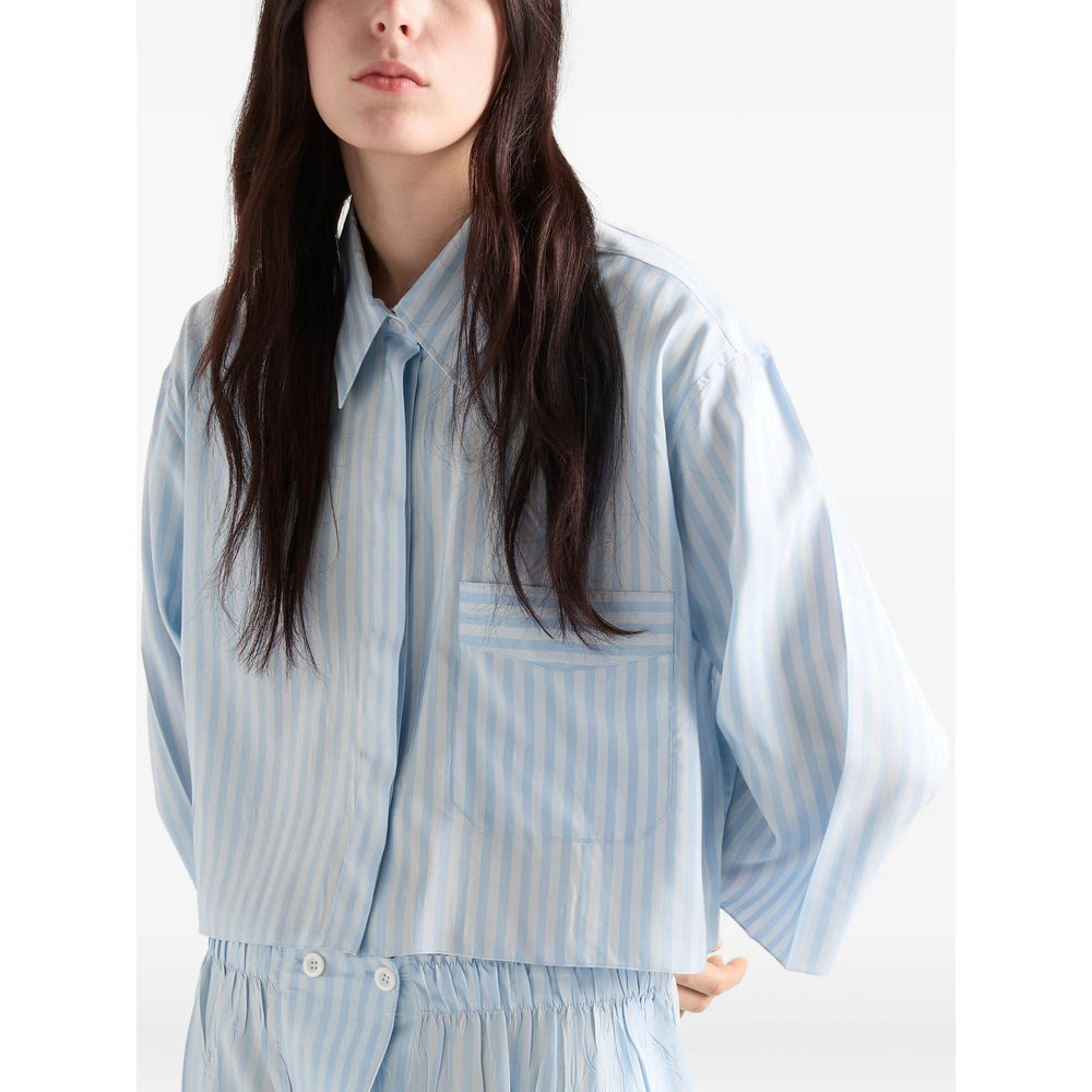 Prada Blue Tops - Shirts Women - 2