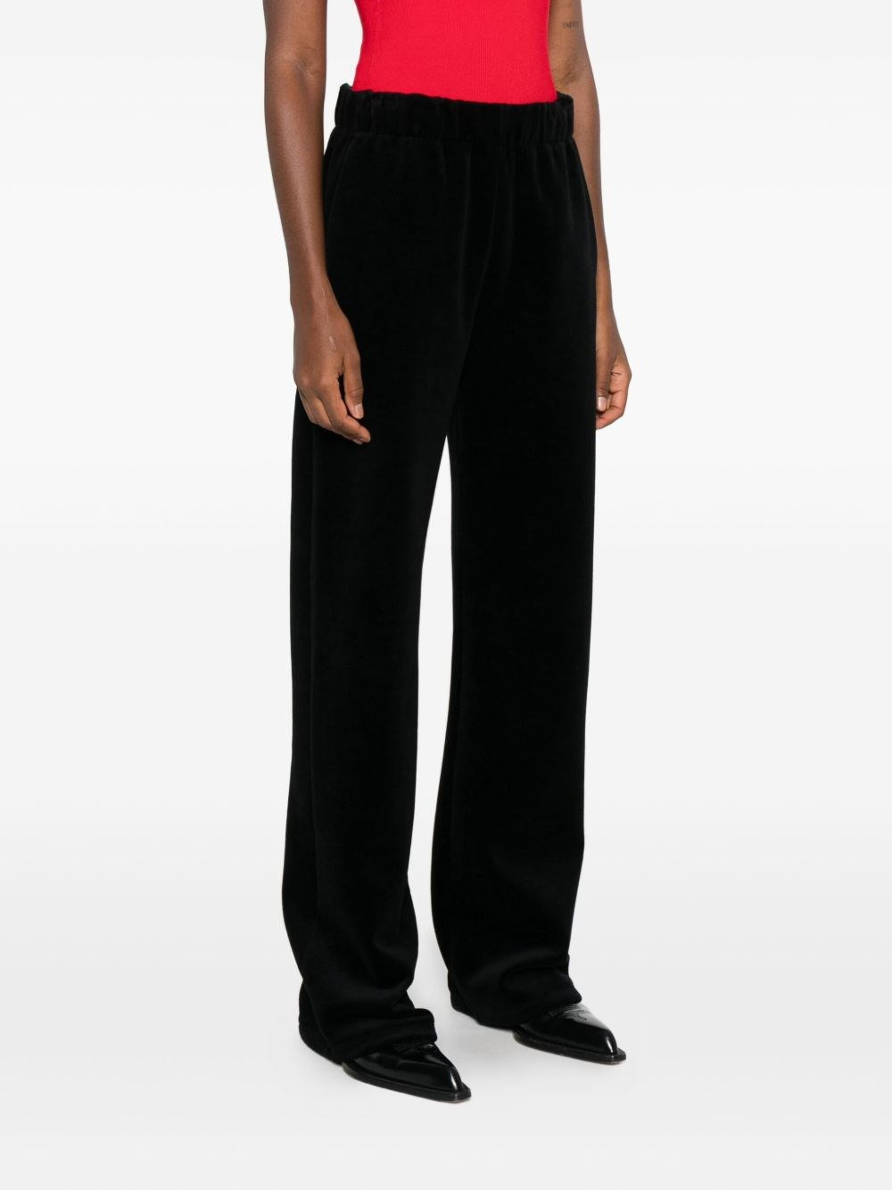 Cotton wide-leg trousers - 2
