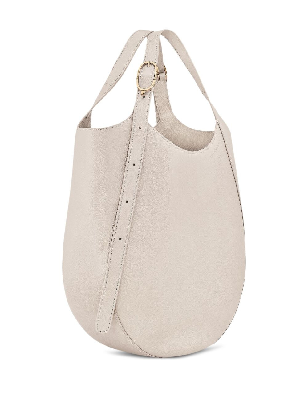 Le Foulonné XL leather tote bag - 3