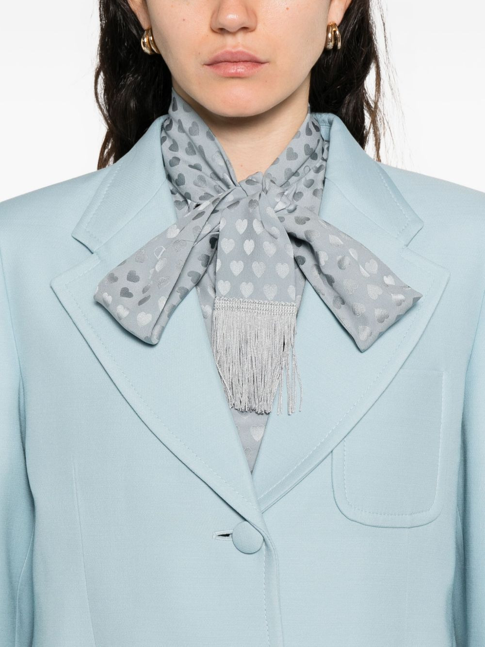 single-breasted blazer - 5